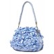 Evening Bag -  Rosettes - Light Blue – BG-02027LBL